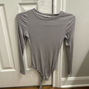 Eloise grey body suit